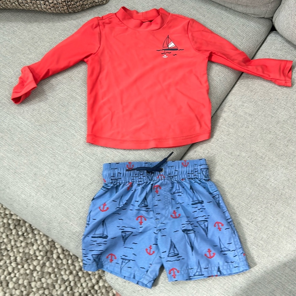 Carters Bathing Suit set